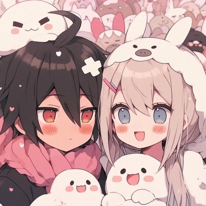 Couple DP Cute love vibe