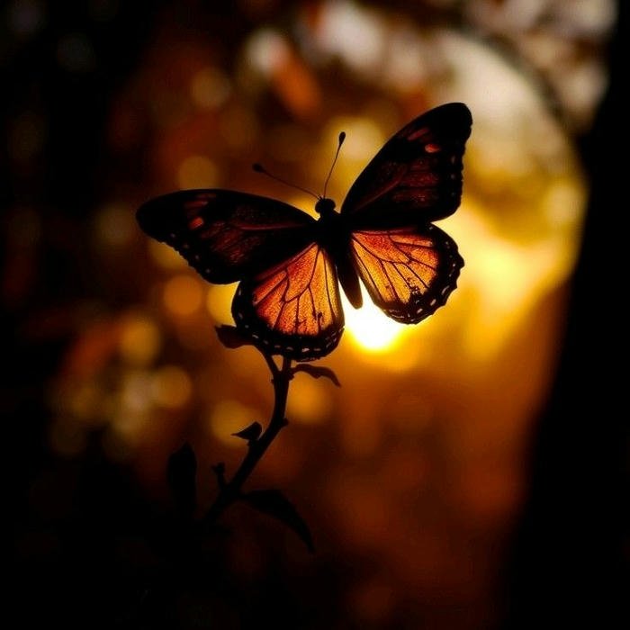 Cute Butterfly DP icon