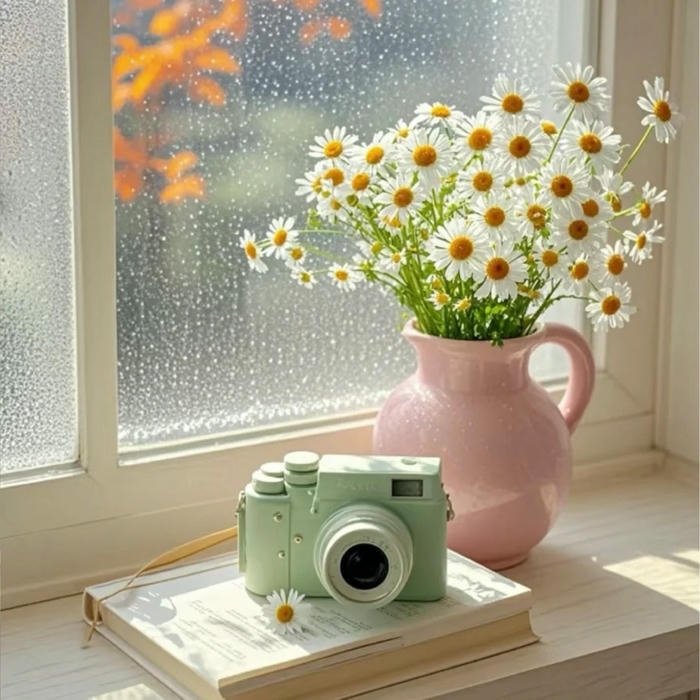 Cute DP with Flowers