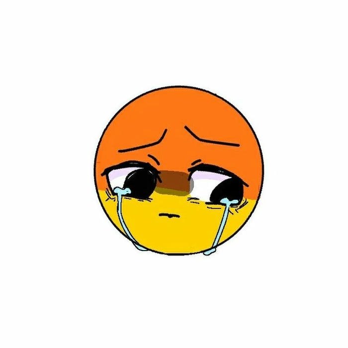 Cute Emoji Sad DP style