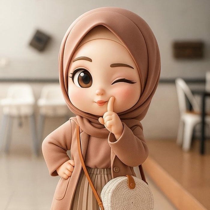 Cute Islamic DP aesthetic