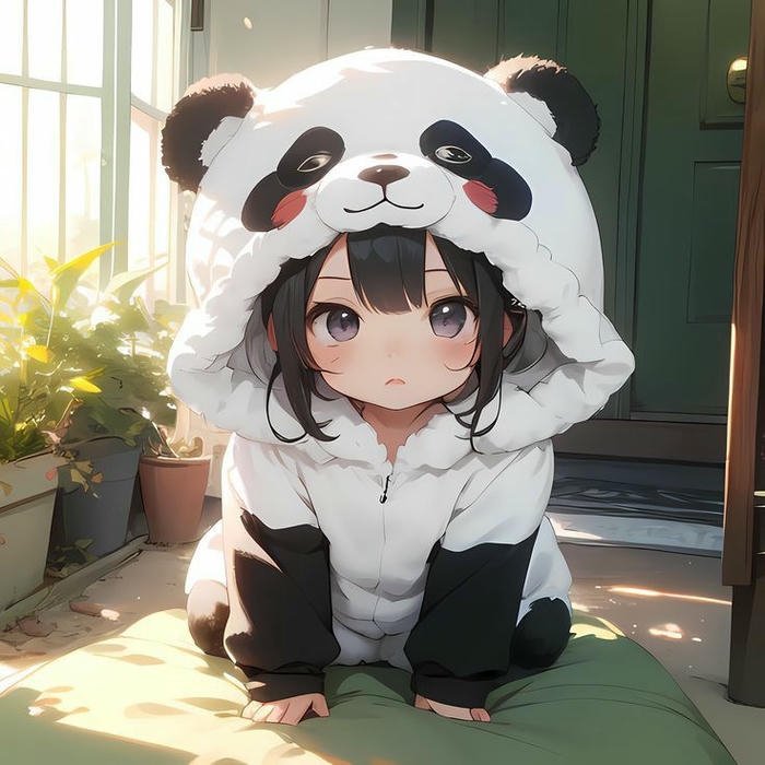 Cute Panda Dp cartoon