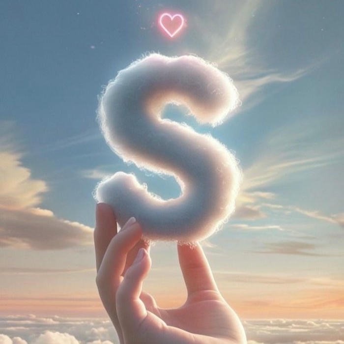 Cute S Letter DP style