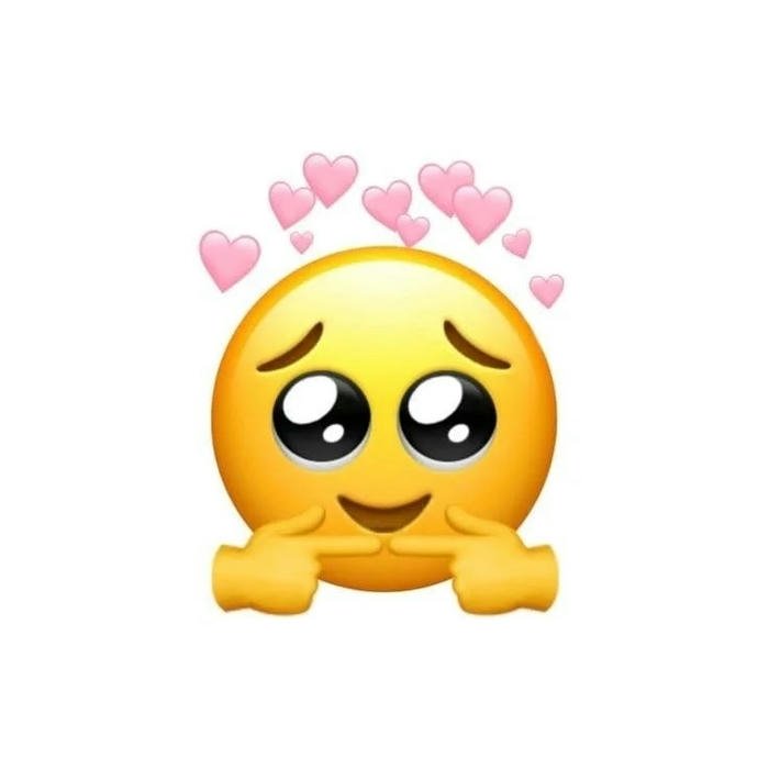 Cute Sad Emoji DP icon