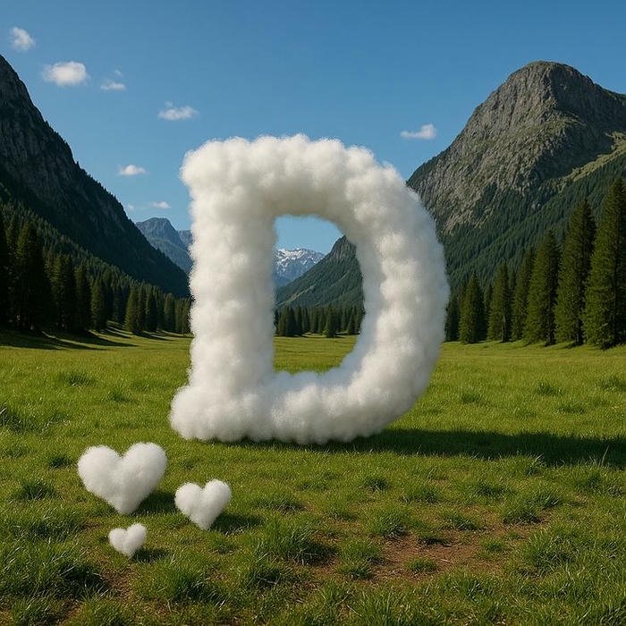 D Letter Dp design