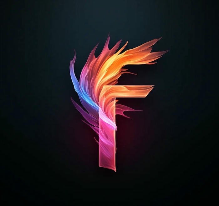 DP F Letter look