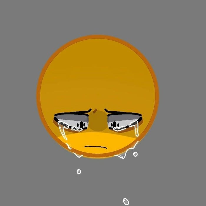 Emoji Cute Sad DP pic