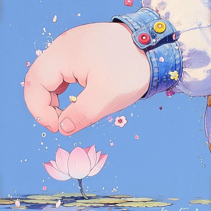 Hand Pic Cute for DP detail