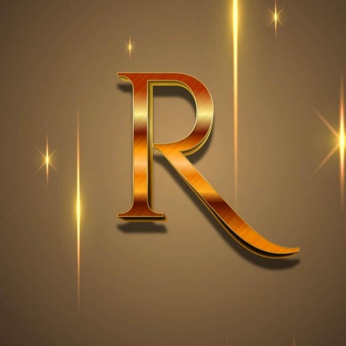 Letter R DP symbol