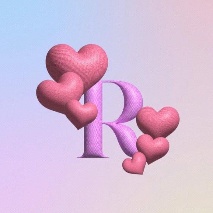 R DP Letter logo