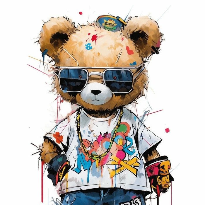 Teddy Bear DP Cute sticker