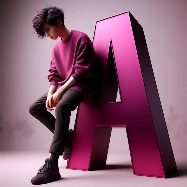a letter love dp
