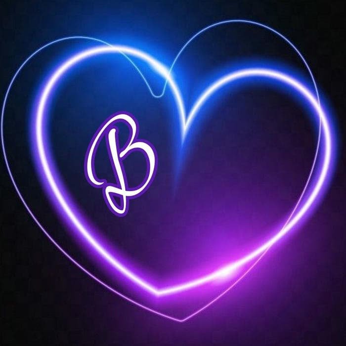 aesthetic b letter picture