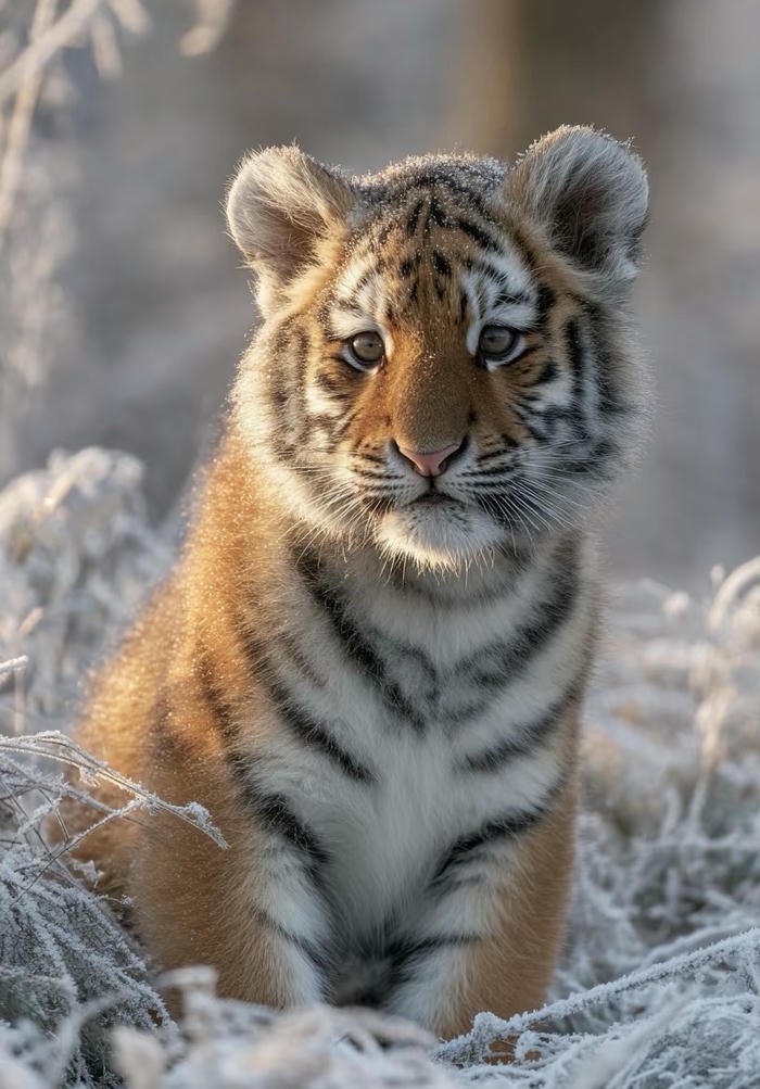 aesthetic tiger dp photo