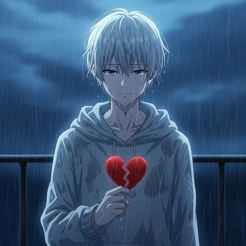 alone sad boy image
