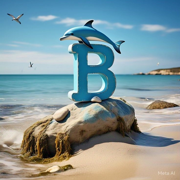 b letter whatsapp dp