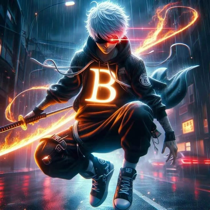 stylish b letter dp