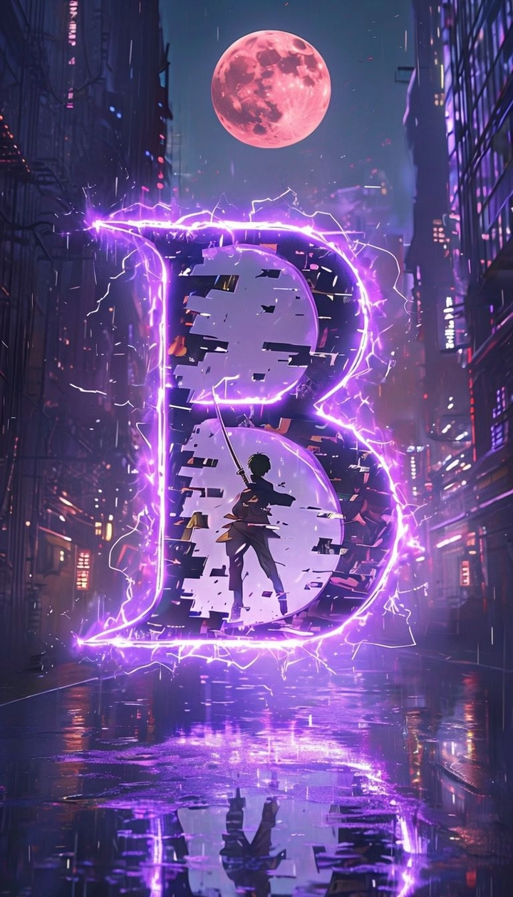 b letter whatsapp dp hd