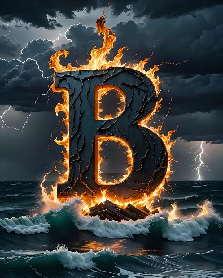 b letter in whatsapp dp