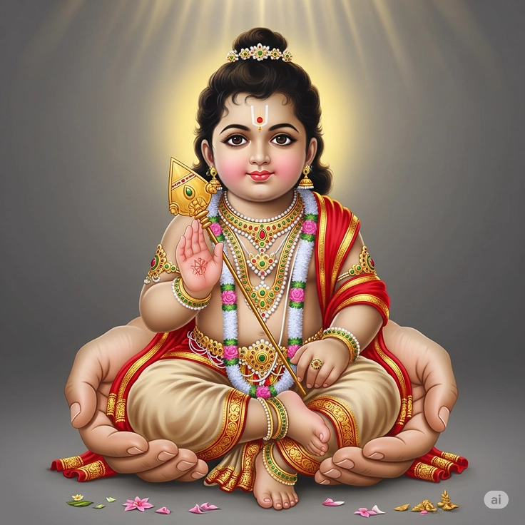 baby cute lord murugan