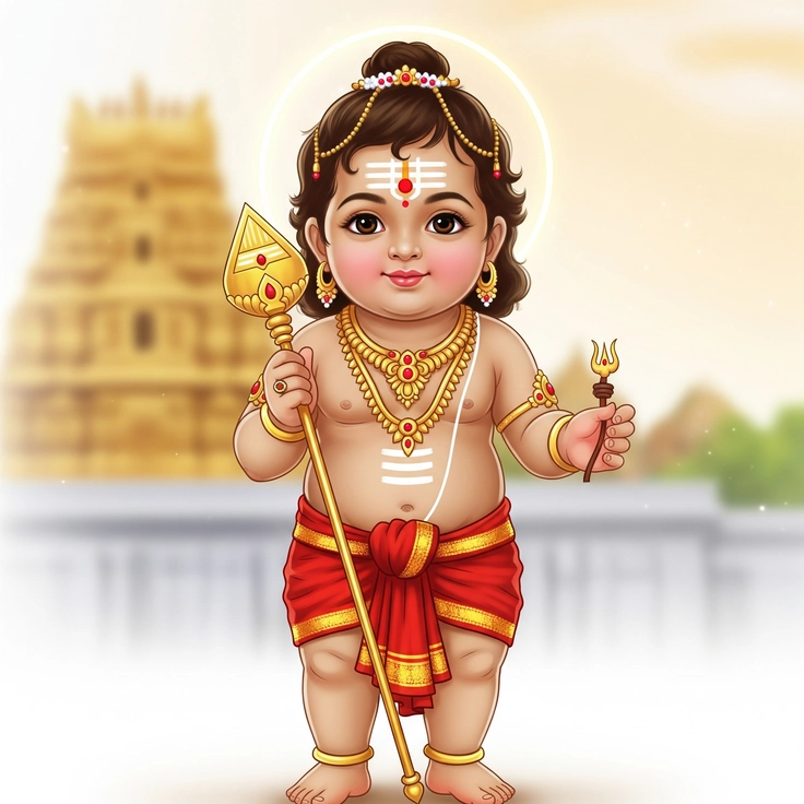 beautiful baby murugan photos