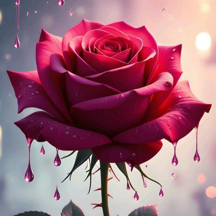beautiful Rose Flower DP