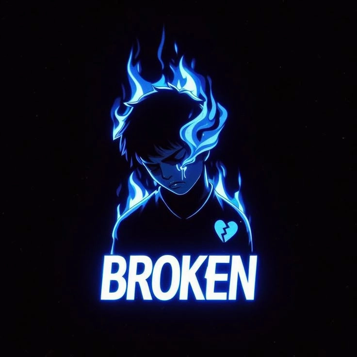 whatsapp broken heart dp