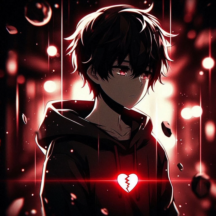 heart broken dp for girl