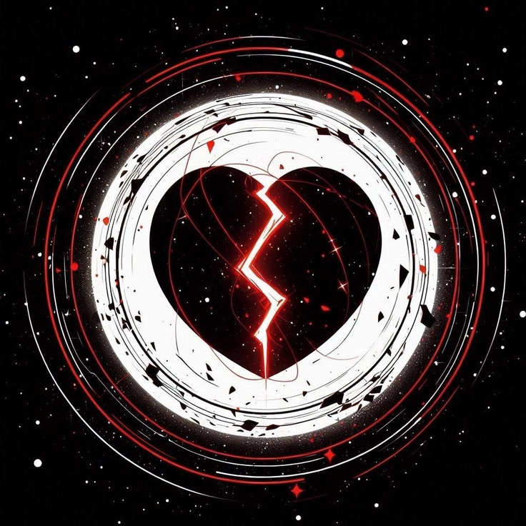 heart broken dp for whatsapp