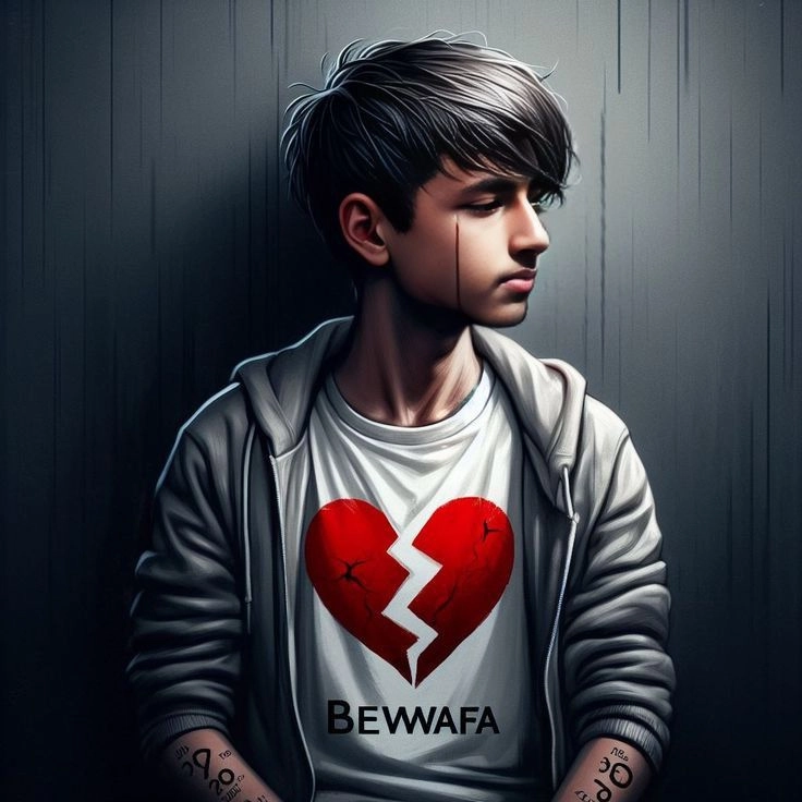 broken heart dp images