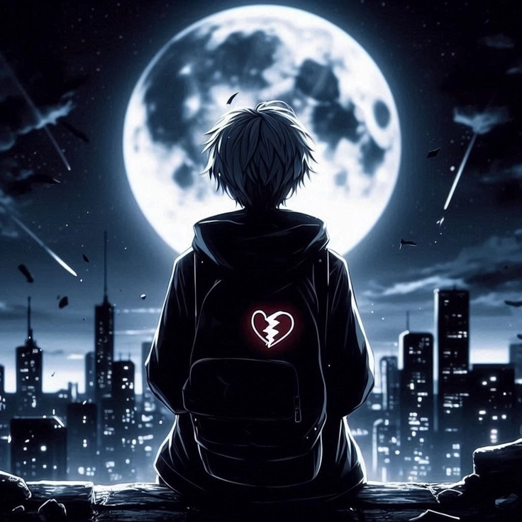 alone broken heart dp