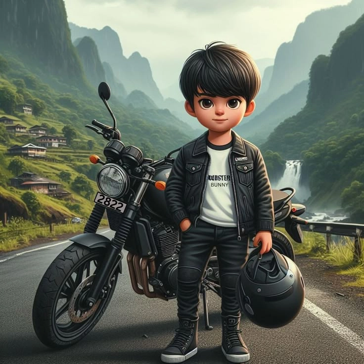 attitude cartoon dp for boys