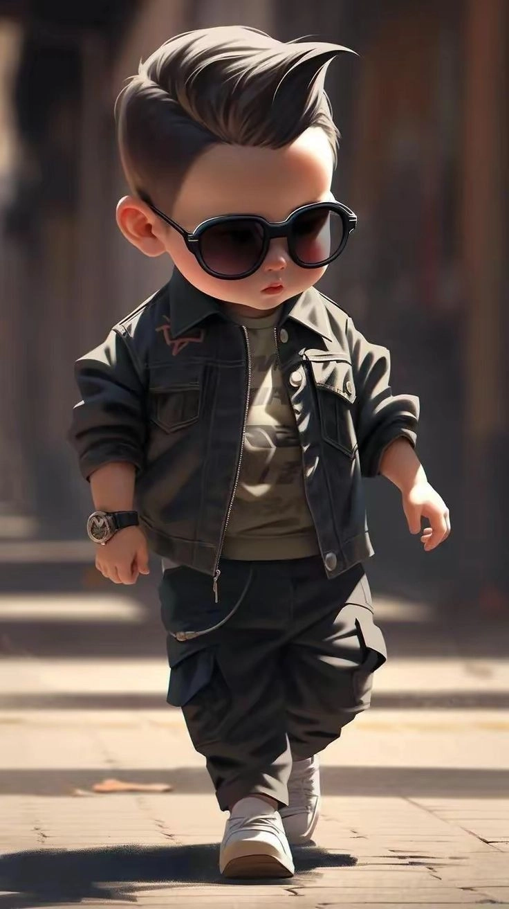 attitude boy cartoon pic