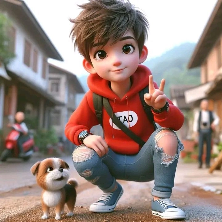 boy dp cartoon pics