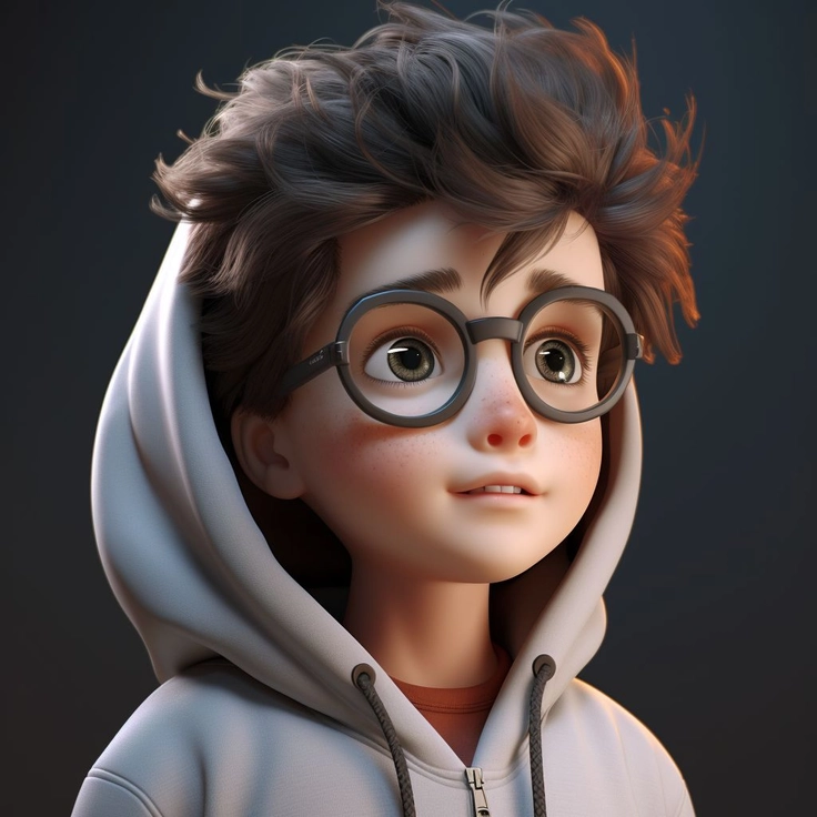 cartoon dp of boy