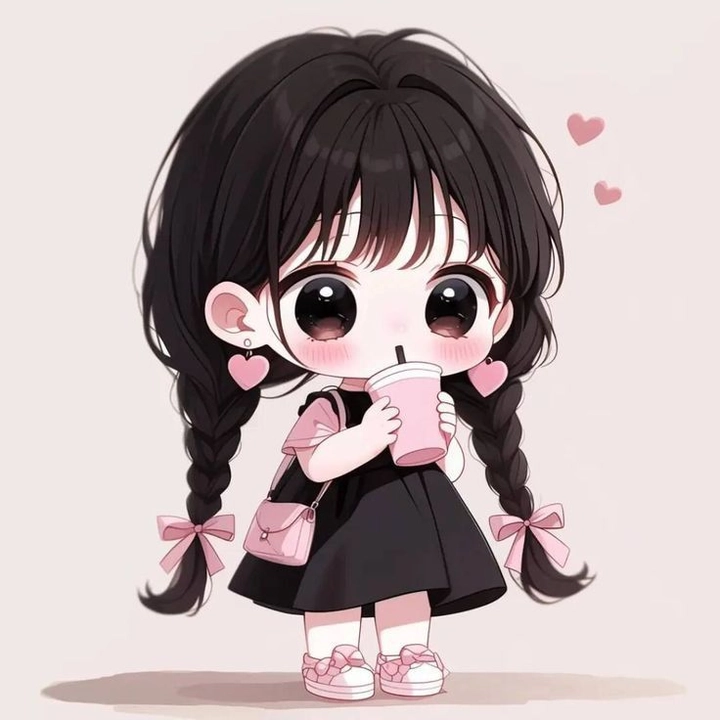cute dp girl cartoon