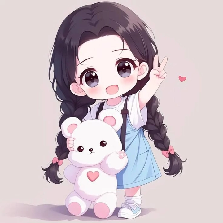 girl dp cartoon