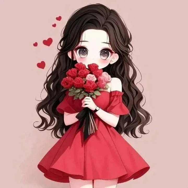 cartoon cute dp for girls