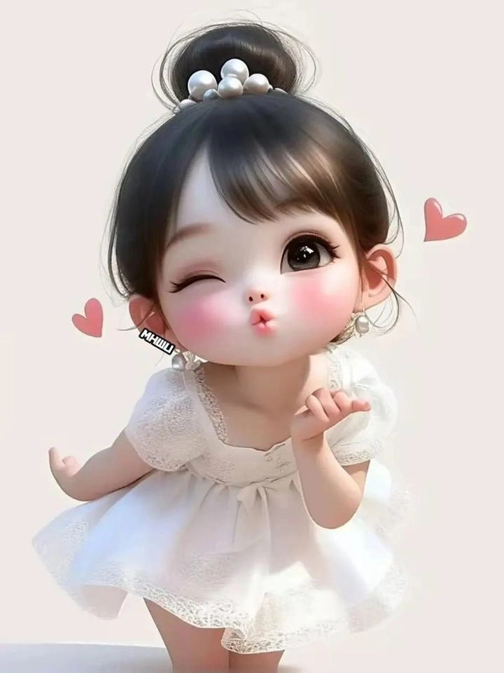 attitude dp cartoon girls dp