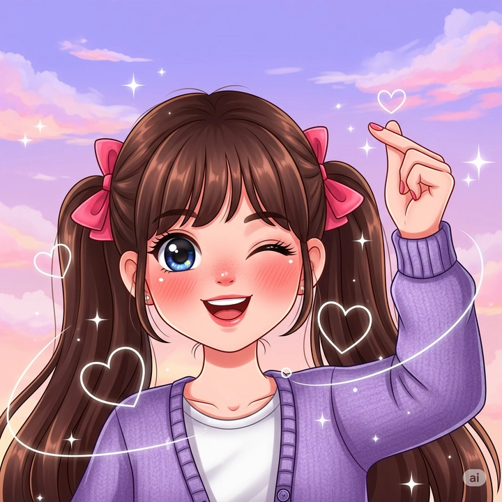 cartoon character dp girl