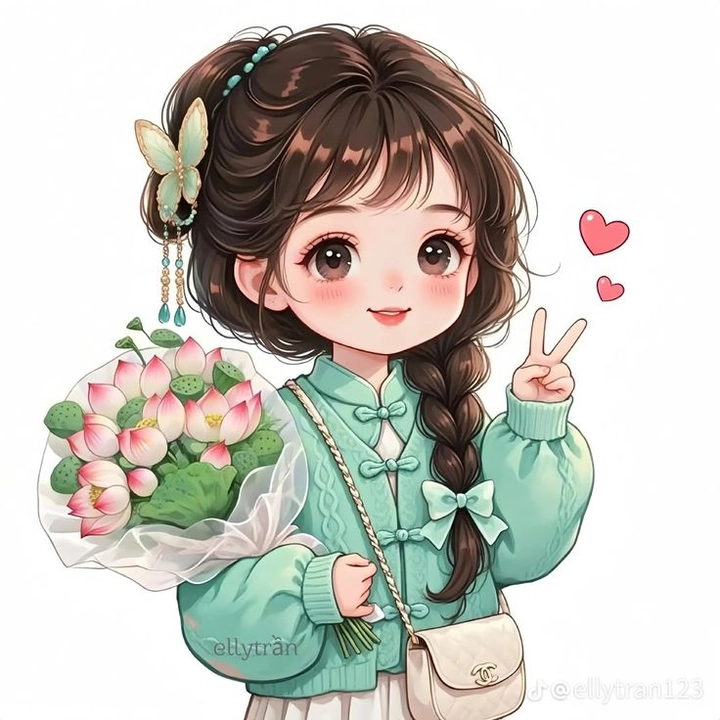 attitude cute whatsapp dp girl cartoon images