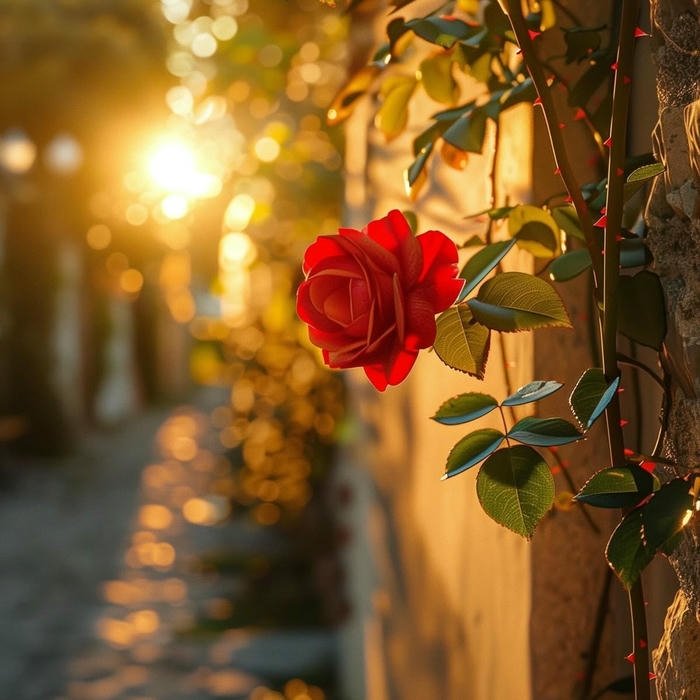 classic Rose Flower DP