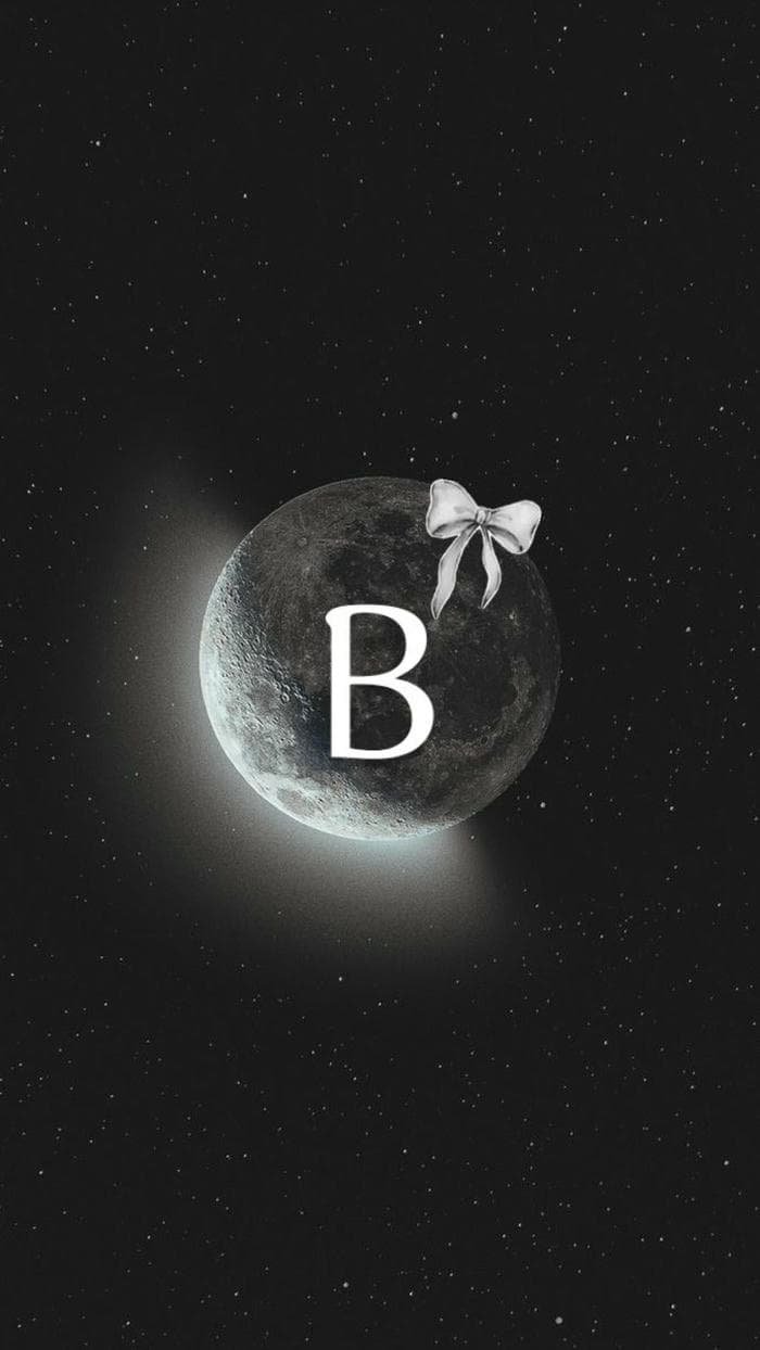 cool b letter profile pic