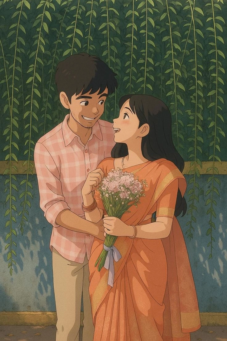 cute anime couple dp