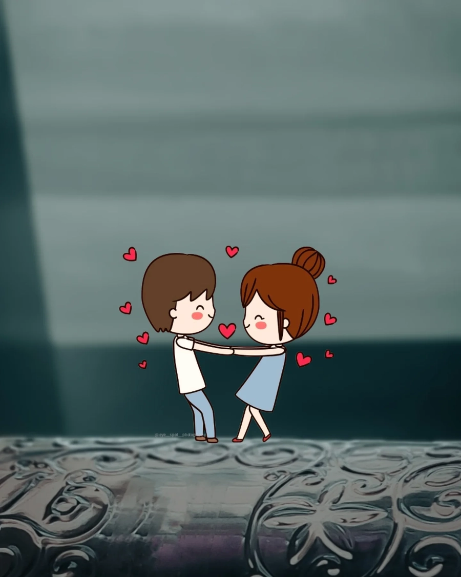 cute dp couple pic