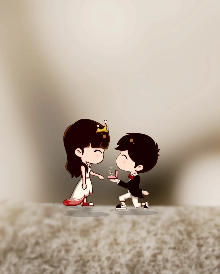cute love couple dp