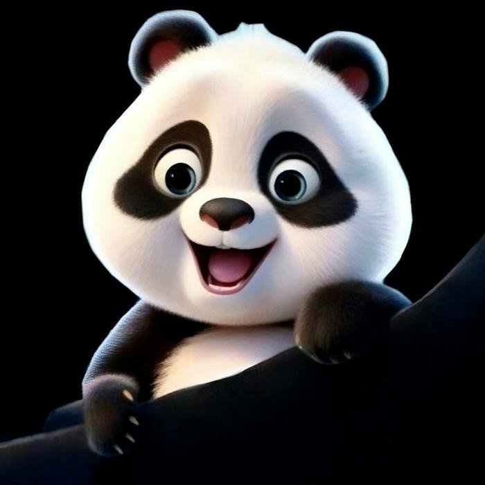 cute Dp Panda style