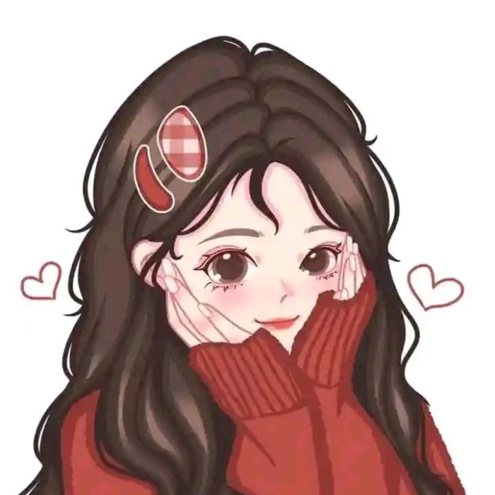 anime girl cute dp