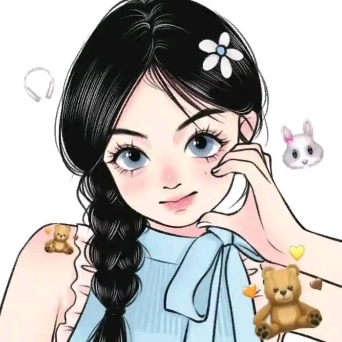 anime girl dp