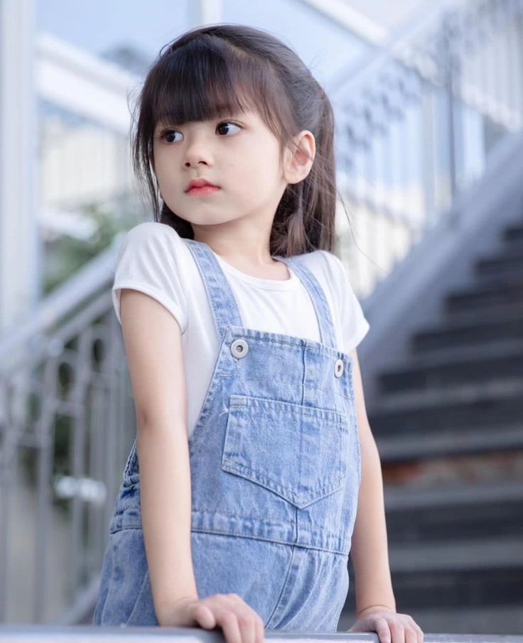 good night images with cute baby girl